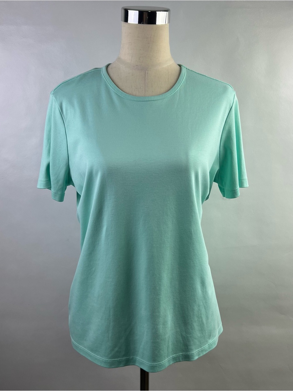 L.L.Bean T-Shirt Women Pima Cotton Crew Neck Casual Size L